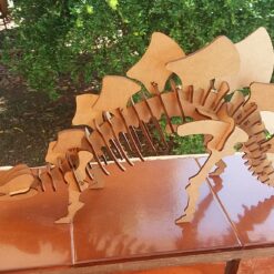 Estegossauro 3D  em mdf