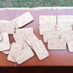 Dominó comum em mdf