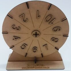Roleta gigante em mdf de 6mm