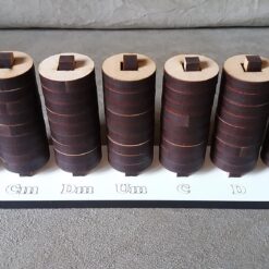 Ábaco em mdf branco