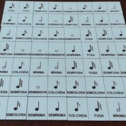 Dominó de Figuras de Tempo Musical - Leco Brinquedos