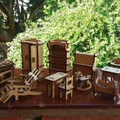 Mini móveis em mdf 3mm kit 02