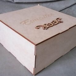 Caixa de esmaltes em mdf
