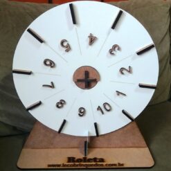 Roleta especial de mdf de 6mm de 40cm