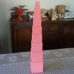 Torre rosa da Leco Brinquedos