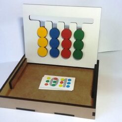 Jogo das 4 cores montessoriano