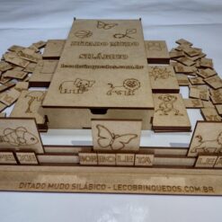 Ditado Mudo Silábico - Leco Brinquedos