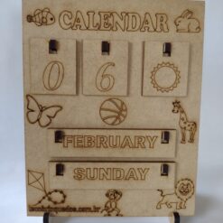 Permanent Calendar - Leco Brinquedos