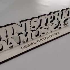 Ministério da Música de mesa branco