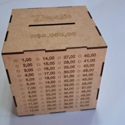 Caixa Cofrinho Desafio R$5.050,00
